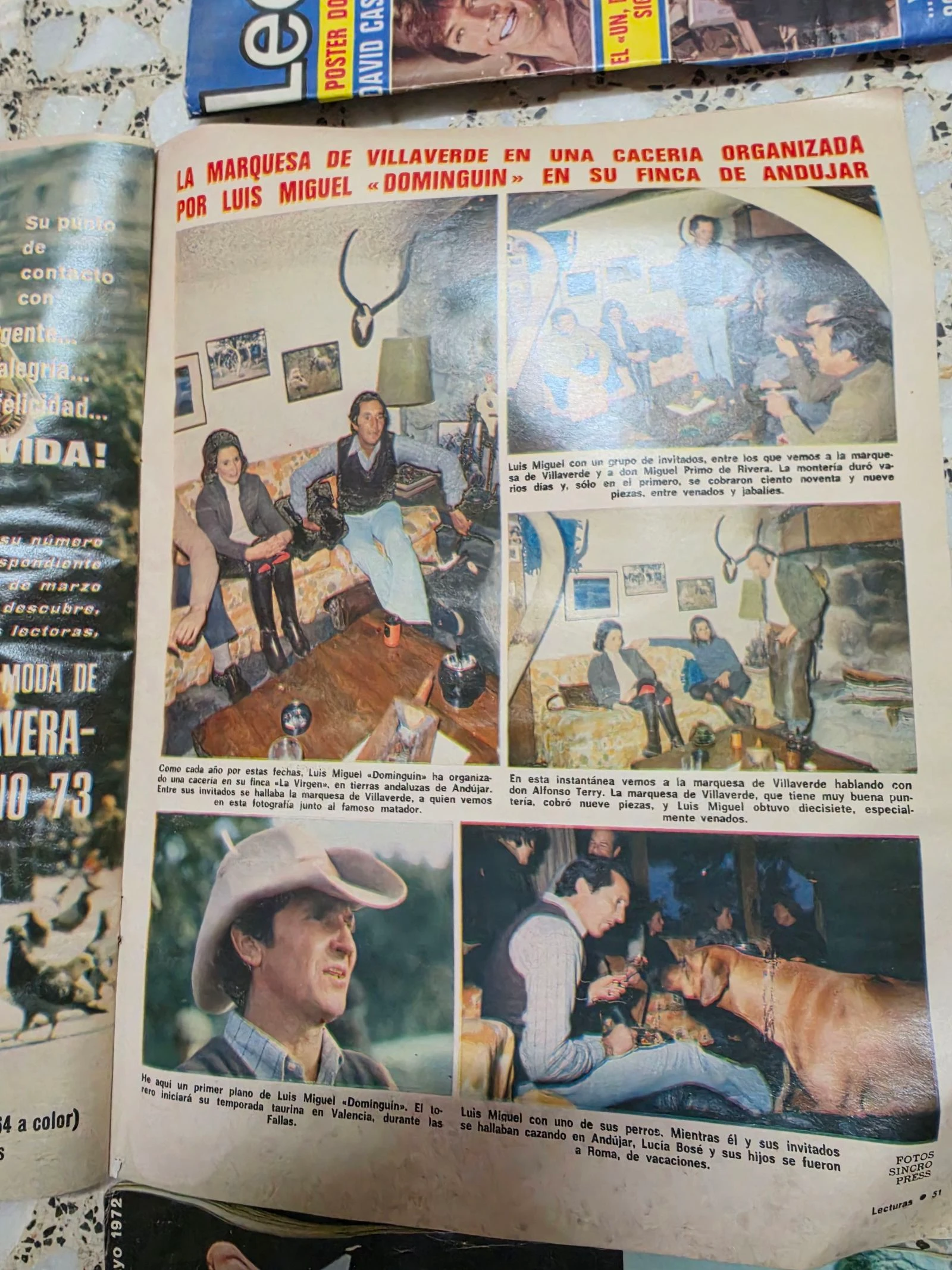 Lot of 13 old "Lecturas" magazines, – photo 7